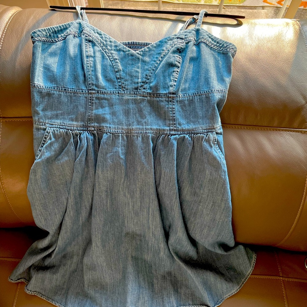 Express denim dress
